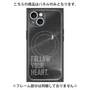 プレミアムパネル with MagSafe［ オリジナル - ドットオーバーレイ - FOLLOW YOUR HEART/B ］