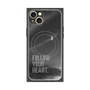 プレミアムパネル with MagSafe［ オリジナル - ドットオーバーレイ - FOLLOW YOUR HEART/B ］