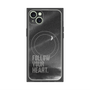 プレミアムパネル with MagSafe［ オリジナル - ドットオーバーレイ - FOLLOW YOUR HEART/B ］