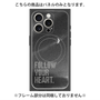 プレミアムパネル with MagSafe［ オリジナル - ドットオーバーレイ - FOLLOW YOUR HEART/B ］
