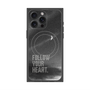 プレミアムパネル with MagSafe［ オリジナル - ドットオーバーレイ - FOLLOW YOUR HEART/B ］
