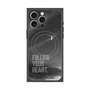 プレミアムパネル with MagSafe［ オリジナル - ドットオーバーレイ - FOLLOW YOUR HEART/B ］