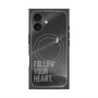 プレミアムパネル with MagSafe［ オリジナル - ドットオーバーレイ - FOLLOW YOUR HEART/B ］