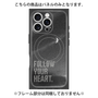 プレミアムパネル with MagSafe［ オリジナル - ドットオーバーレイ - FOLLOW YOUR HEART/B ］