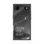 プレミアムパネル with MagSafe［ オリジナル - ドットオーバーレイ - FOLLOW YOUR HEART/B ］