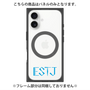 プレミアムパネル with MagSafe［ オリジナル - ESTJ 幹部 - アルファベット ］