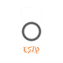 プレミアムパネル with MagSafe［ オリジナル - ESTP 起業家 - アルファベット ］