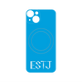 プレミアムパネル with MagSafe［ オリジナル - ESTJ 幹部 - アルファベット - ブルー ］