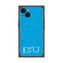 プレミアムパネル with MagSafe［ オリジナル - ESTJ 幹部 - アルファベット - ブルー ］
