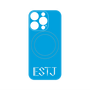 プレミアムパネル with MagSafe［ オリジナル - ESTJ 幹部 - アルファベット - ブルー ］