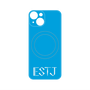 プレミアムパネル with MagSafe［ オリジナル - ESTJ 幹部 - アルファベット - ブルー ］