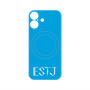 プレミアムパネル with MagSafe［ オリジナル - ESTJ 幹部 - アルファベット - ブルー ］