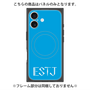 プレミアムパネル with MagSafe［ オリジナル - ESTJ 幹部 - アルファベット - ブルー ］