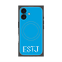 プレミアムパネル with MagSafe［ オリジナル - ESTJ 幹部 - アルファベット - ブルー ］