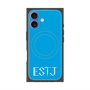 プレミアムパネル with MagSafe［ オリジナル - ESTJ 幹部 - アルファベット - ブルー ］