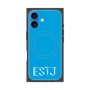 プレミアムパネル with MagSafe［ オリジナル - ESTJ 幹部 - アルファベット - ブルー ］