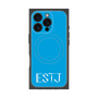 プレミアムパネル with MagSafe［ オリジナル - ESTJ 幹部 - アルファベット - ブルー ］