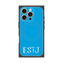 プレミアムパネル with MagSafe［ オリジナル - ESTJ 幹部 - アルファベット - ブルー ］