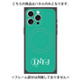 プレミアムパネル with MagSafe［ オリジナル - INFJ 提唱者 - アルファベット - グリーン ］