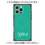 プレミアムパネル with MagSafe［ オリジナル - INFJ 提唱者 - アルファベット - グリーン ］