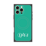 プレミアムパネル with MagSafe［ オリジナル - INFJ 提唱者 - アルファベット - グリーン ］