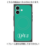 プレミアムパネル with MagSafe［ オリジナル - INFJ 提唱者 - アルファベット - グリーン ］
