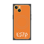 プレミアムパネル with MagSafe［ オリジナル - ESTP 起業家 - アルファベット - オレンジ ］