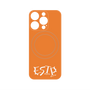 プレミアムパネル with MagSafe［ オリジナル - ESTP 起業家 - アルファベット - オレンジ ］