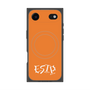 プレミアムパネル with MagSafe［ オリジナル - ESTP 起業家 - アルファベット - オレンジ ］