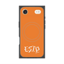プレミアムパネル with MagSafe［ オリジナル - ESTP 起業家 - アルファベット - オレンジ ］