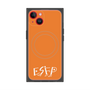 プレミアムパネル with MagSafe［ オリジナル - ESFP エンターテイナー - アルファベット - オレンジ ］
