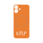 プレミアムパネル with MagSafe［ オリジナル - ESFP エンターテイナー - アルファベット - オレンジ ］