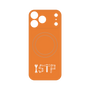 プレミアムパネル with MagSafe［ オリジナル - ISTP 巨匠 - アルファベット - オレンジ ］