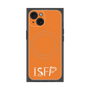 プレミアムパネル with MagSafe［ オリジナル - ISFP 冒険家 - アルファベット - オレンジ ］