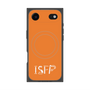 プレミアムパネル with MagSafe［ オリジナル - ISFP 冒険家 - アルファベット - オレンジ ］