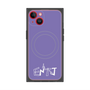 プレミアムパネル with MagSafe［ オリジナル - ENTJ 指揮官 - アルファベット - パープル ］