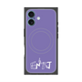 プレミアムパネル with MagSafe［ オリジナル - ENTJ 指揮官 - アルファベット - パープル ］