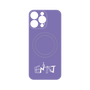 プレミアムパネル with MagSafe［ オリジナル - ENTJ 指揮官 - アルファベット - パープル ］