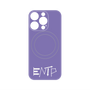 プレミアムパネル with MagSafe［ オリジナル - ENTP 討論者 - アルファベット - パープル ］