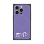 プレミアムパネル with MagSafe［ オリジナル - ENTP 討論者 - アルファベット - パープル ］