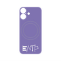 プレミアムパネル with MagSafe［ オリジナル - ENTP 討論者 - アルファベット - パープル ］