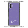 プレミアムパネル with MagSafe［ オリジナル - ENTP 討論者 - アルファベット - パープル ］