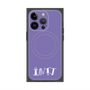 プレミアムパネル with MagSafe［ オリジナル - INTJ 建築家 - アルファベット - パープル ］