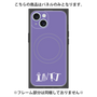 プレミアムパネル with MagSafe［ オリジナル - INTJ 建築家 - アルファベット - パープル ］