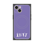 プレミアムパネル with MagSafe［ オリジナル - INTJ 建築家 - アルファベット - パープル ］