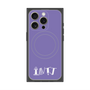 プレミアムパネル with MagSafe［ オリジナル - INTJ 建築家 - アルファベット - パープル ］
