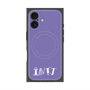 プレミアムパネル with MagSafe［ オリジナル - INTJ 建築家 - アルファベット - パープル ］