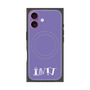 プレミアムパネル with MagSafe［ オリジナル - INTJ 建築家 - アルファベット - パープル ］