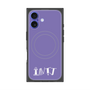 プレミアムパネル with MagSafe［ オリジナル - INTJ 建築家 - アルファベット - パープル ］