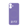 プレミアムパネル with MagSafe［ オリジナル - INTJ 建築家 - アルファベット - パープル ］